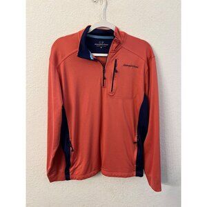 Vineyard Vines performance Jersey 1/4 zip pullover mens size medium